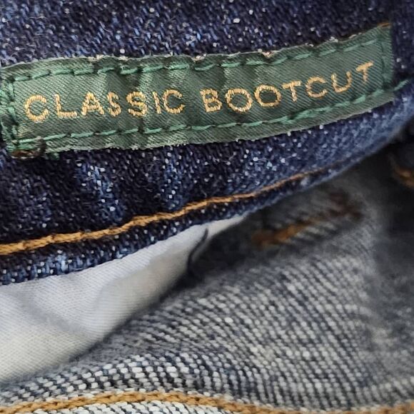 LRL Lauren Jeans Co. Classic Bootcut jeans blue denim size 4 petite - Picture 9 of 9